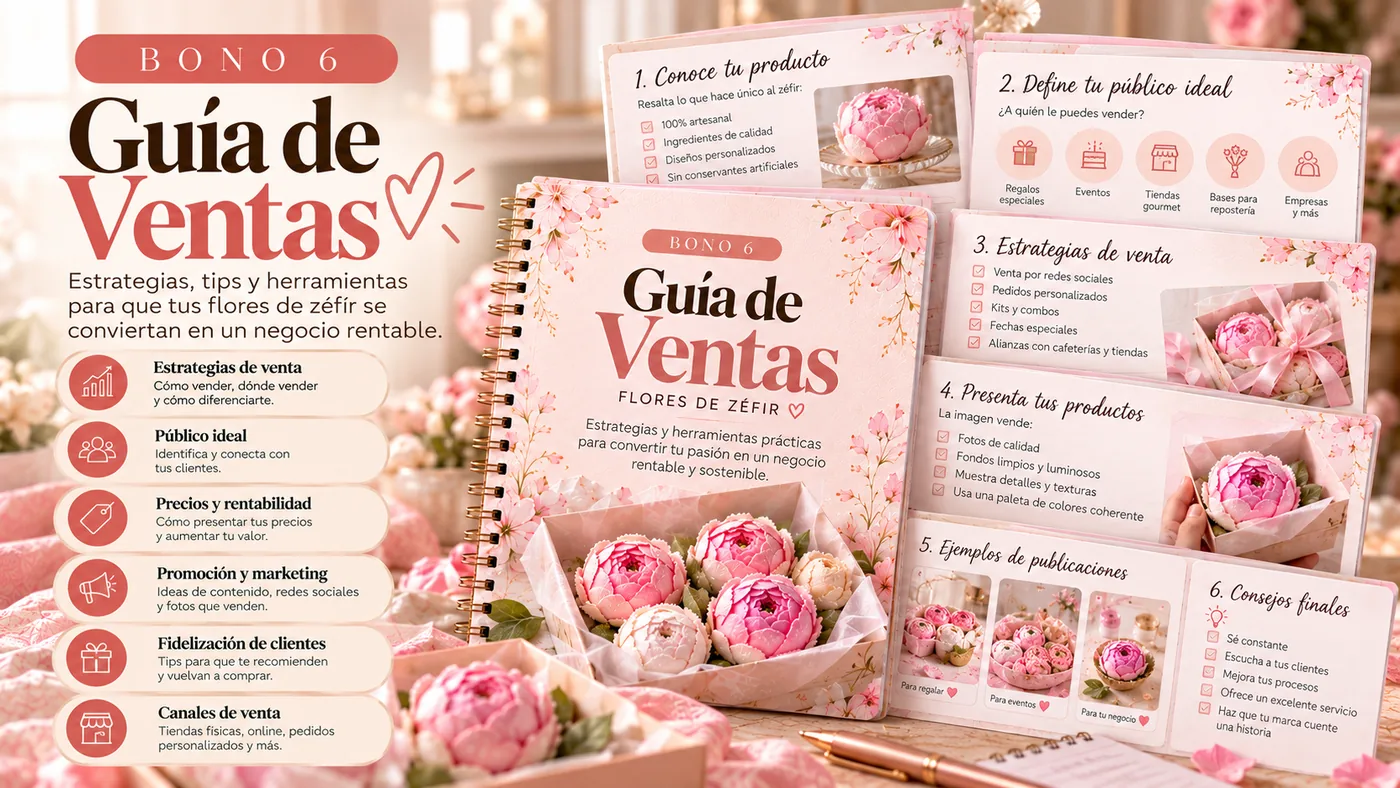 Cómo vender tus flores